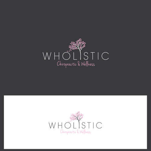 Healing logo with the title 'Wholistic'