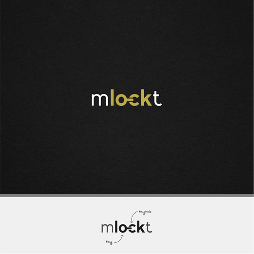 Safety logo with the title 'mlockt - with hidden message'