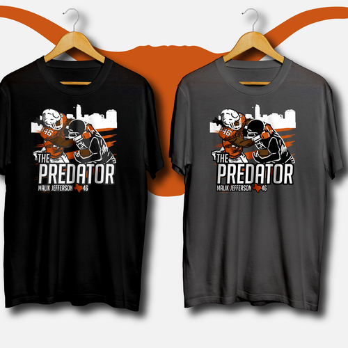 Football t-shirt with the title 'Predator T-shirt'