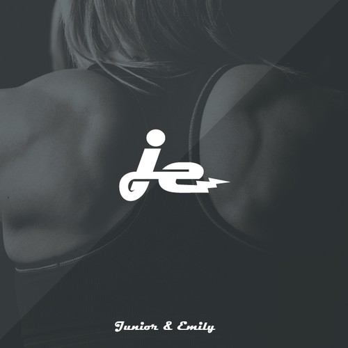 Bodybuilding design with the title 'Sports Logo'