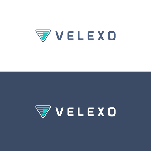 Triangle brand with the title 'Logo for tech company.'