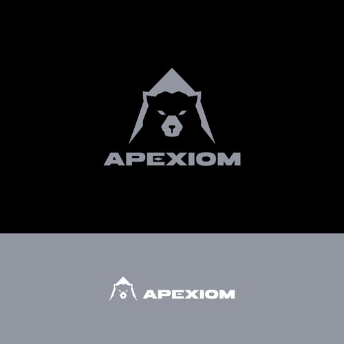 Beast logo with the title 'apexiom logo '