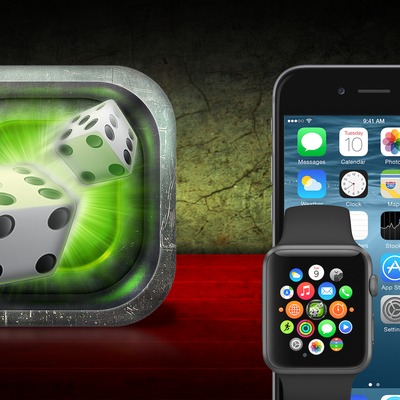 Dice game icon