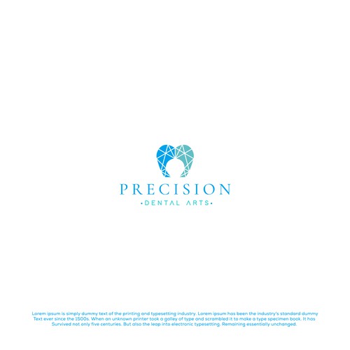 Pharmacy logo with the title 'Precision Dental Arts (PDA)'