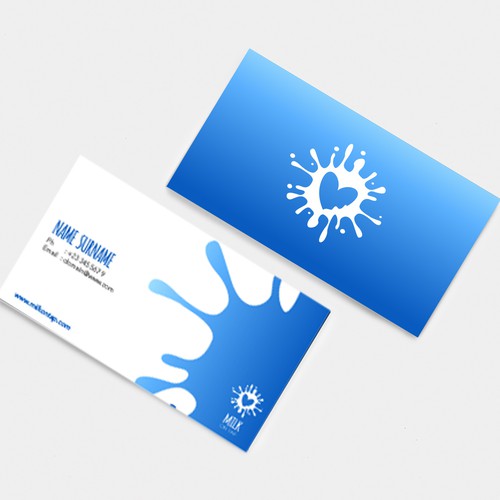 Milk brand with the title 'Please help me jumpstart my business for new mothers!!! Create an awesome, feminine logo for my website! TIA!!!'