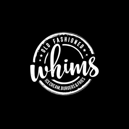 Rough logo with the title 'WHIMS LOGO'
