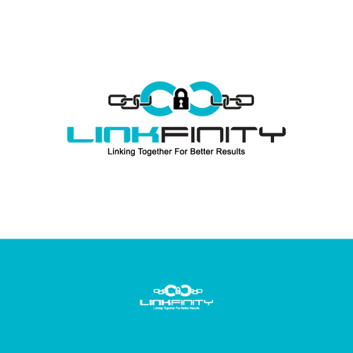 Link logo with the title 'LinkFinity'
