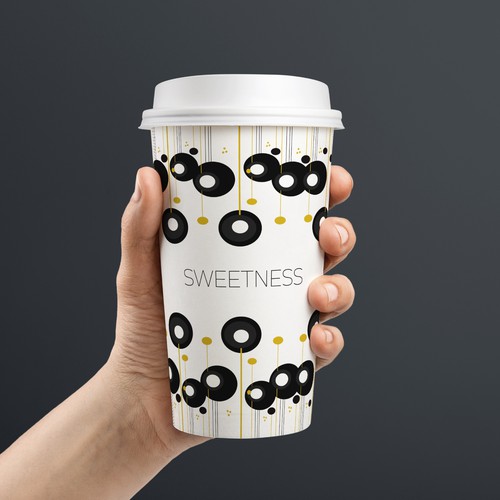 Surreal design with the title 'Coffee Cup'