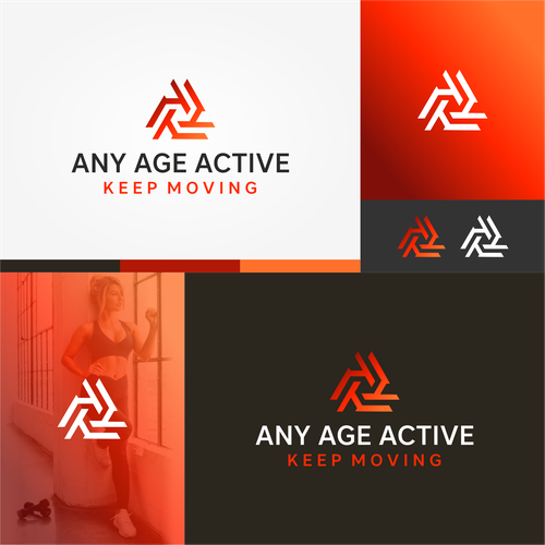 Mature logo with the title 'Any Age Active'