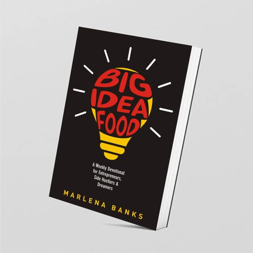 Food book cover with the title 'Book Cover Design for Big Idea Food'