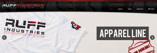 Header design with the title 'Website Header'