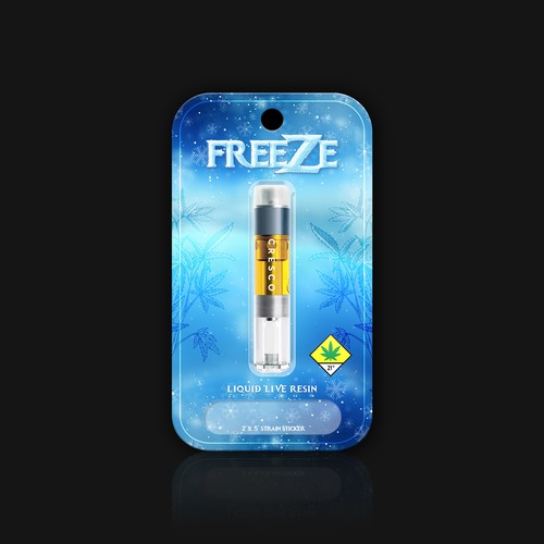 Leaf packaging with the title 'Liquid Live Resin'