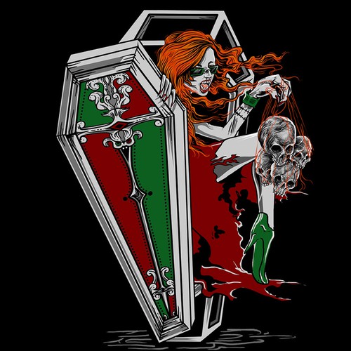 Halloween design with the title 'Start in diesem Business ein TOP-DESIGN für Männer'