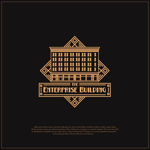 Enterprise logo with the title 'The Enterprise Building'
