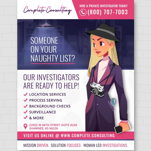 Magazine ad design with the title 'Magazine ad design'