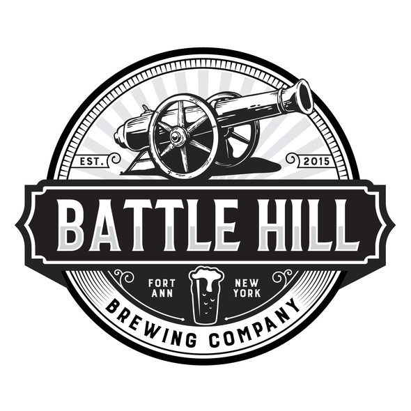 Battle logo with the title 'Logo for Brewing Company'