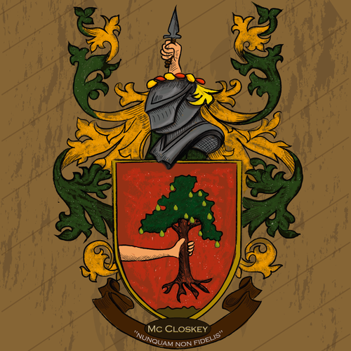 Shield artwork with the title 'Family Shield'