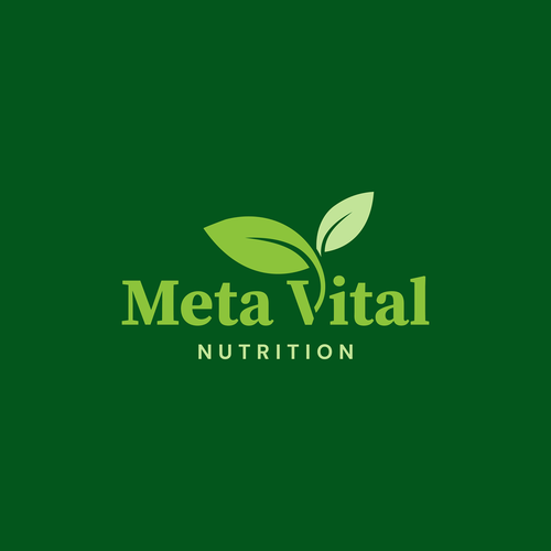 Bio design with the title 'Logo Design for Meta Vital Nutrition'