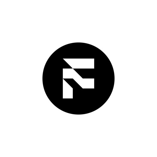 F design with the title 'Logo Design'