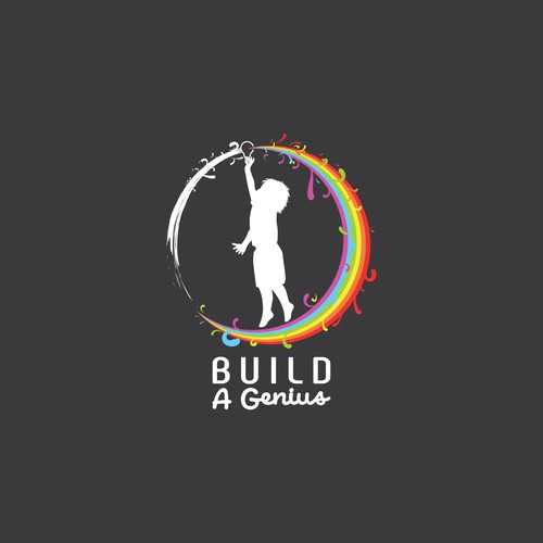 Genius design with the title 'Playful and Fun Logo for a child Blog website'