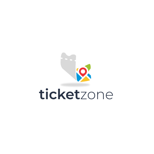 Ticket design with the title 'Ticketzone'