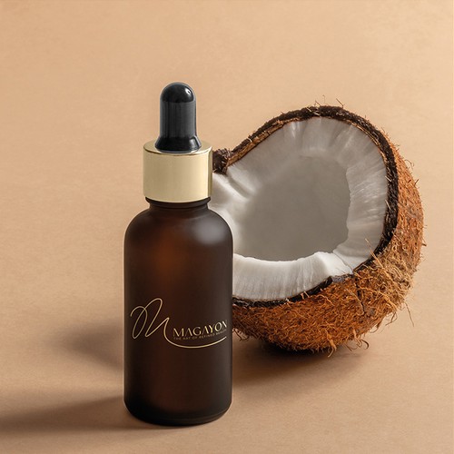 Luxury design logo with the title 'MAGAYON - The Art of Refined Beauty'