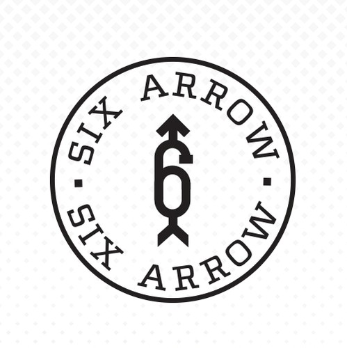 Cow logo with the title 'SIX ARROW'