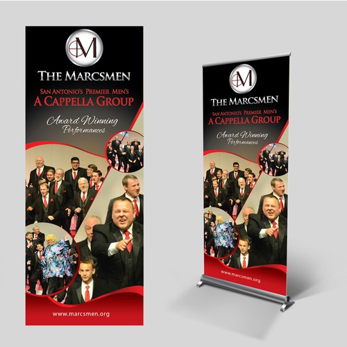 Wow design with the title 'Marcsmen Singers looking for a forever designer!'