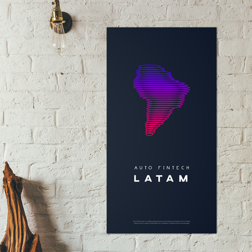 System design with the title 'Modern and unique logo for Auto fintech Latam'