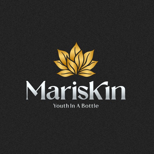 Anti aging logo with the title 'Mariskin'