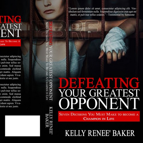 Self-help book cover with the title 'Cover Design for a book about having a more successful life.'