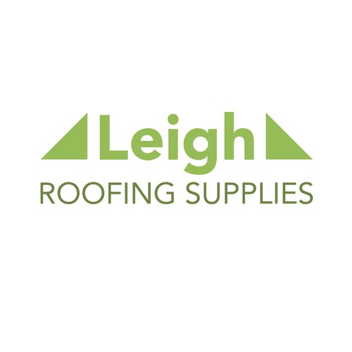 Supply logo with the title 'Logo concept for roofing supplies'