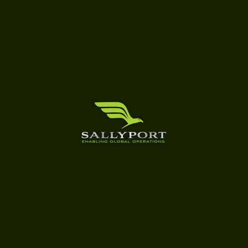 Security logo with the title 'Logo for Sallyport'
