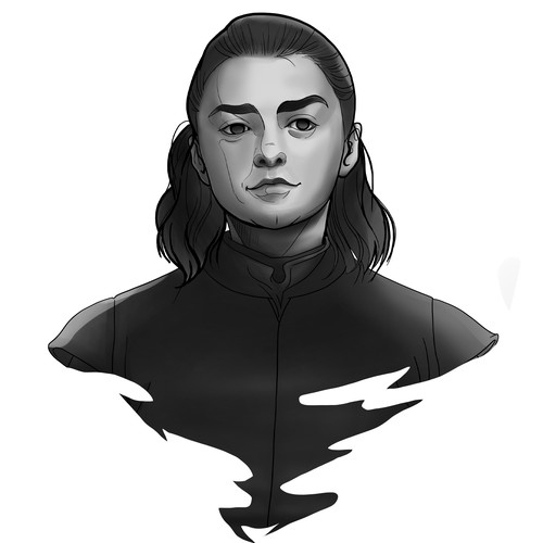 Game of Thrones design with the title 'Game of Thrones Character'