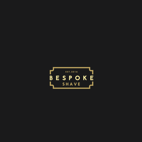 Shaving design with the title 'Logo concept for a shaving company'