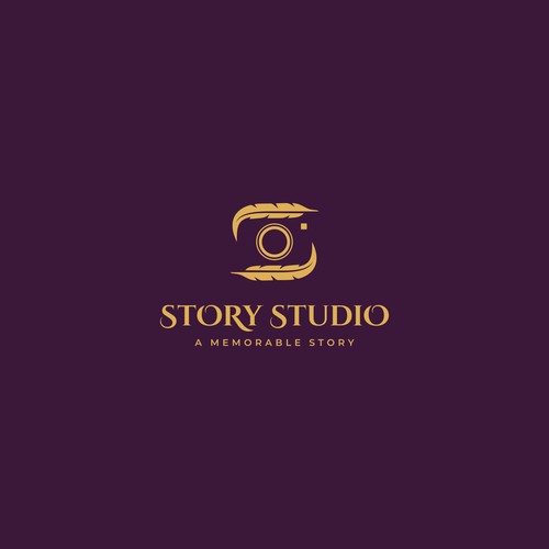 Picture design with the title 'Story Studio Logo'