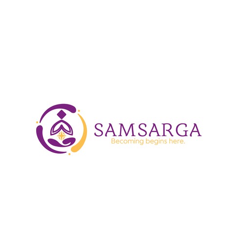Counseling logo with the title 'Samsarga'