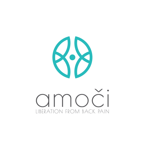 Turquoise logo with the title 'Brand identity for a smart brand'