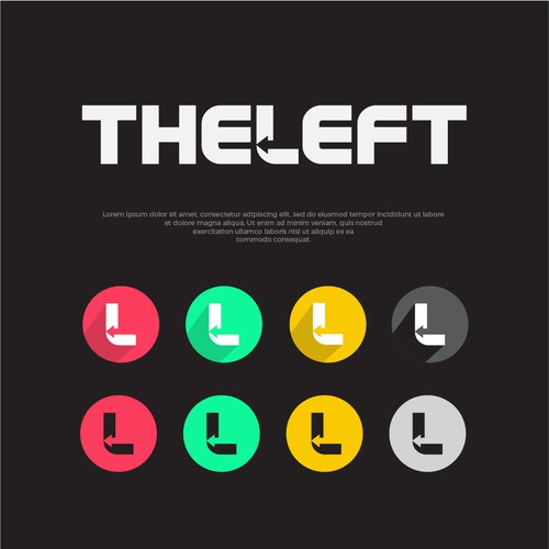 News design with the title 'TheLeft'