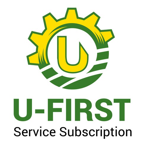 Mechanic logo with the title 'Modern logo for United "U" First Customer Program'