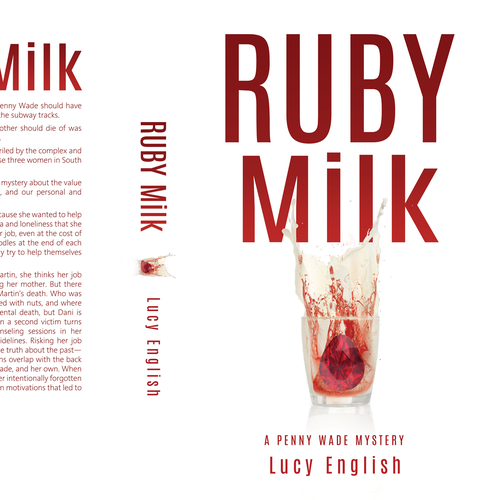 Female book cover with the title 'Thriller directed towards the Female audience'