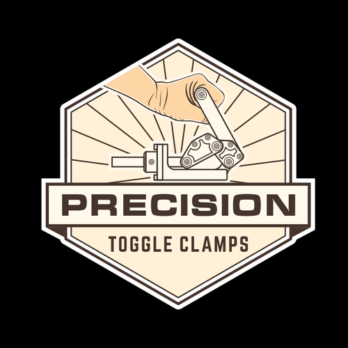 Masculine brand with the title 'Precision logo'