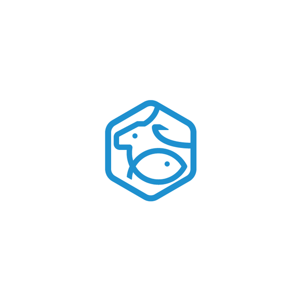 Hybrid logo with the title 'Fish&Hunt Stats'