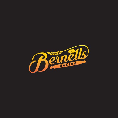 Hat brand with the title 'Logo bernells Baking'