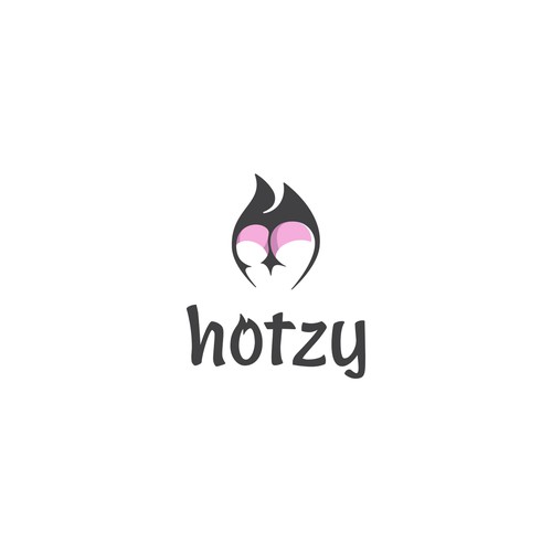 Woman design with the title 'Flaming Tushy'