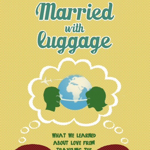 Marriage book cover with the title 'Married with luggage'