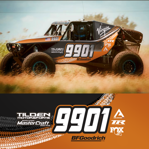 Vehicle graphic design with the title 'The Client Stole the Design'