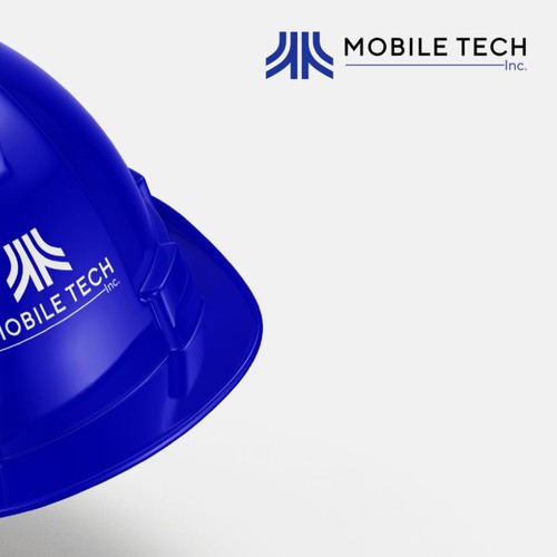 Design with the title 'Mobile Tech Inc.'