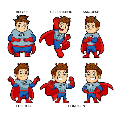 Hero design with the title 'Logo Mascot'