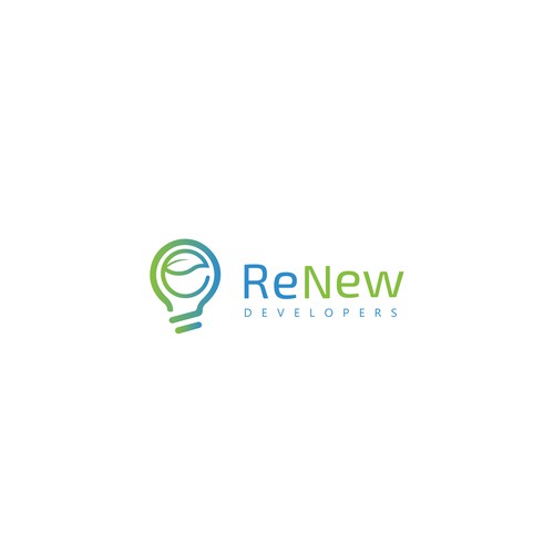 Portfolio logo with the title ' Design a powerful logo for renewable energy'